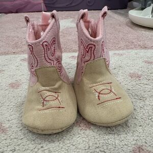 Stepping Stones Booties - Size 9-12 Months